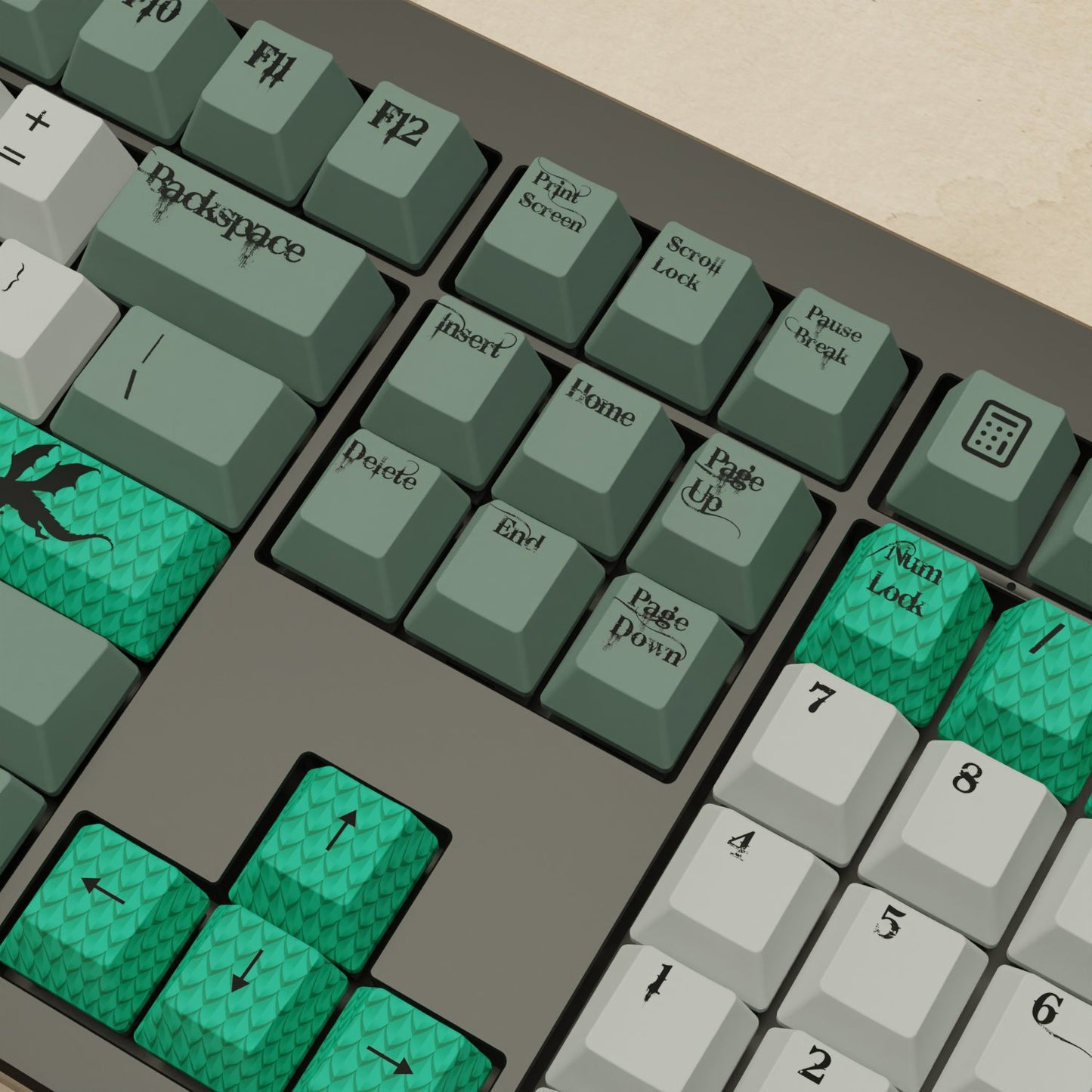 Monsgeek M5 - 100% Dragon Scale Mechanical Keyboard - Goblintechkeys