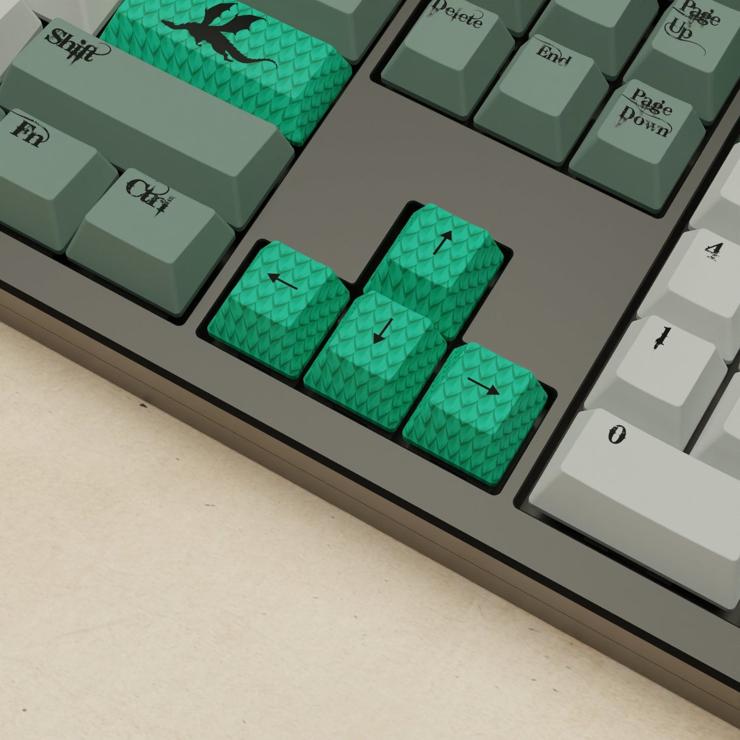 Monsgeek M5 - 100% Dragon Scale Mechanical Keyboard - Goblintechkeys