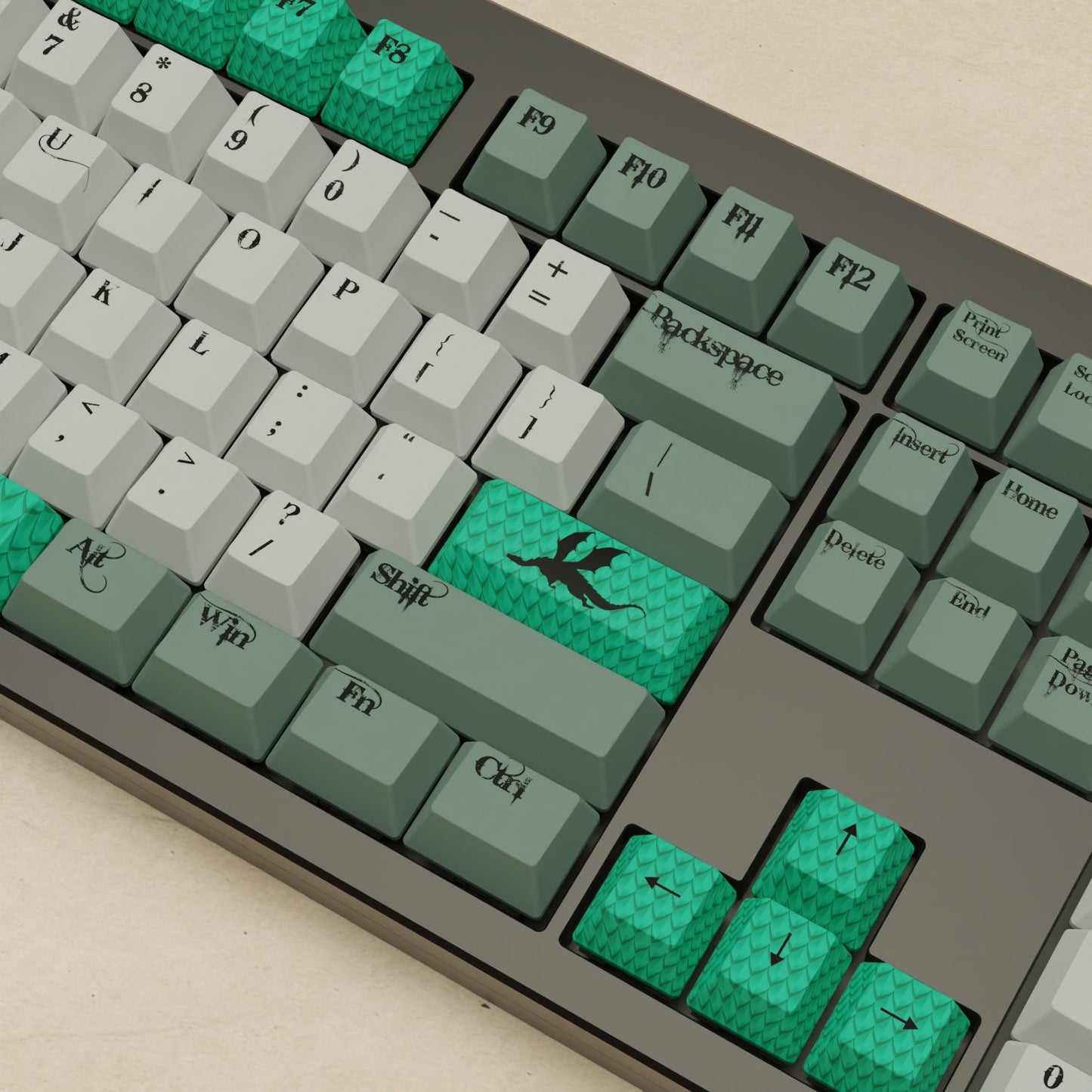 Monsgeek M5 - 100% Dragon Scale Mechanical Keyboard - Goblintechkeys