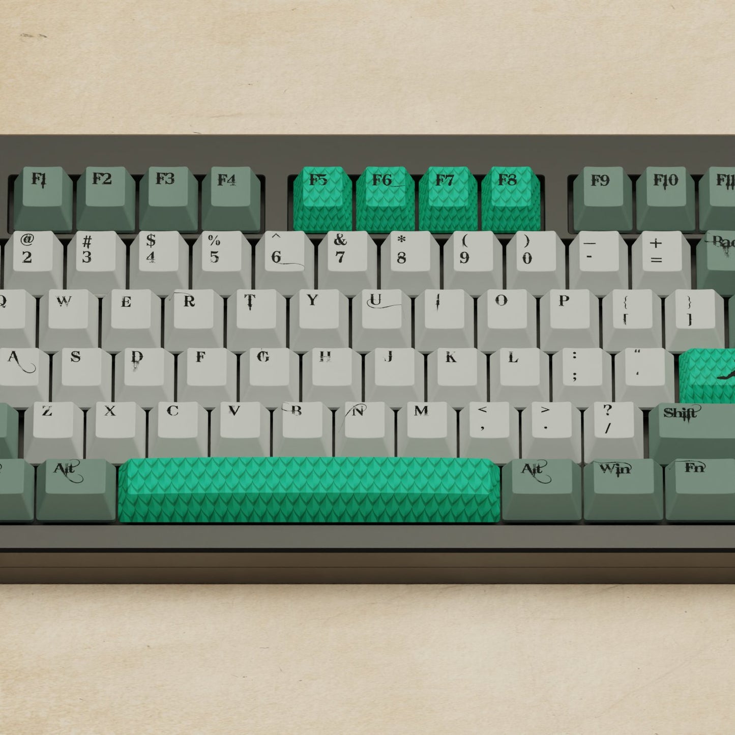 Monsgeek M5 - 100% Dragon Scale Mechanical Keyboard - Goblintechkeys