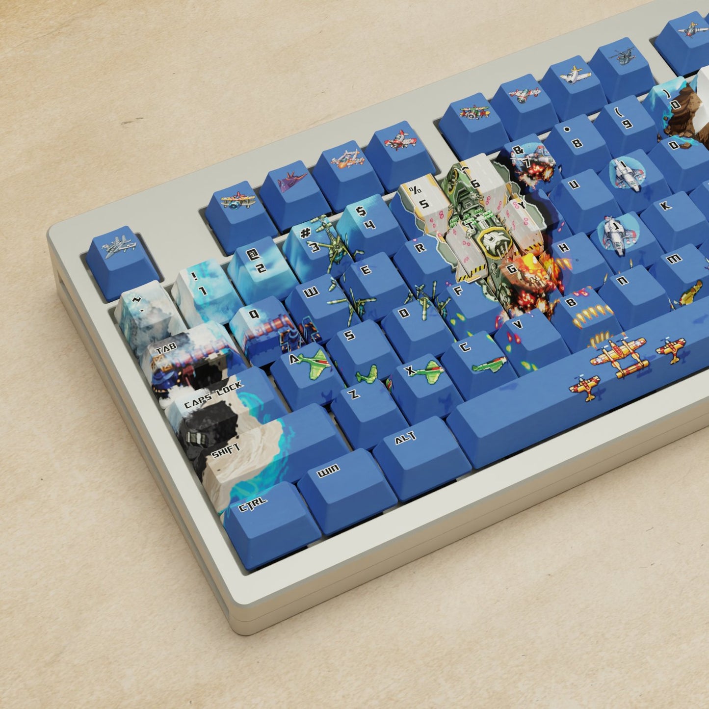 Monsgeek M5 - 100% Fighter Arcade Mechanical Keyboard - Goblintechkeys