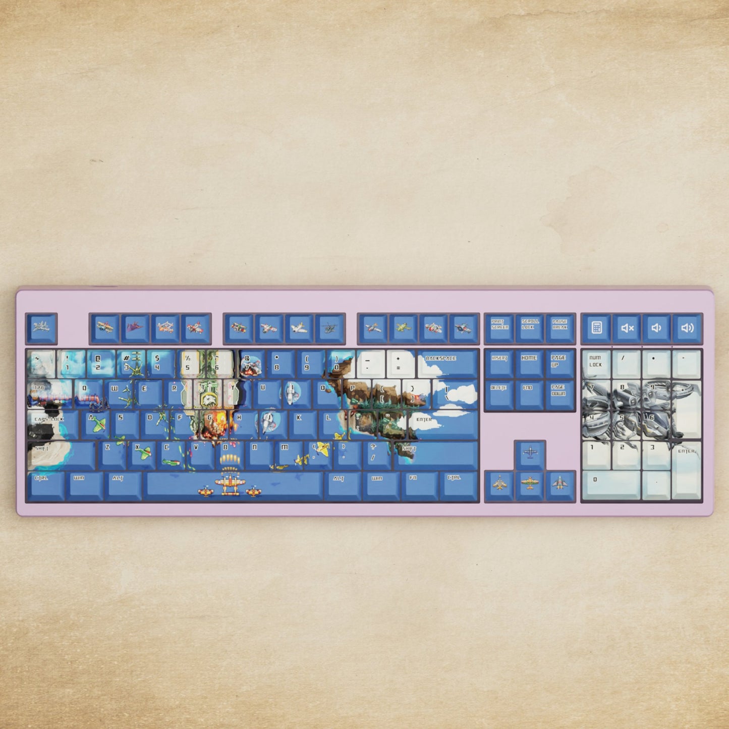 Monsgeek M5 - 100% Fighter Arcade Mechanical Keyboard - Goblintechkeys