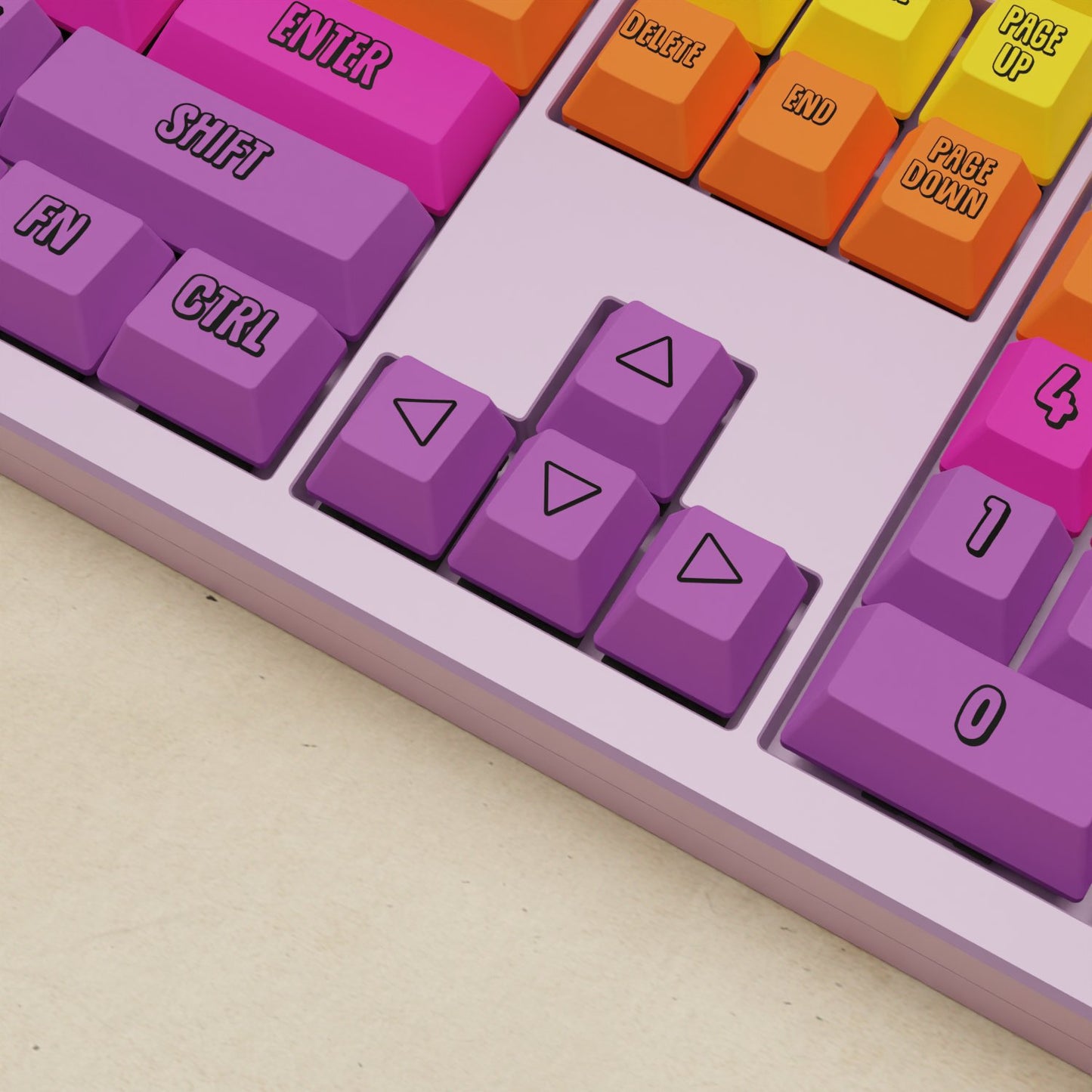 Monsgeek M5 - 100% Fruit Salad Mechanical Keyboard - Goblintechkeys