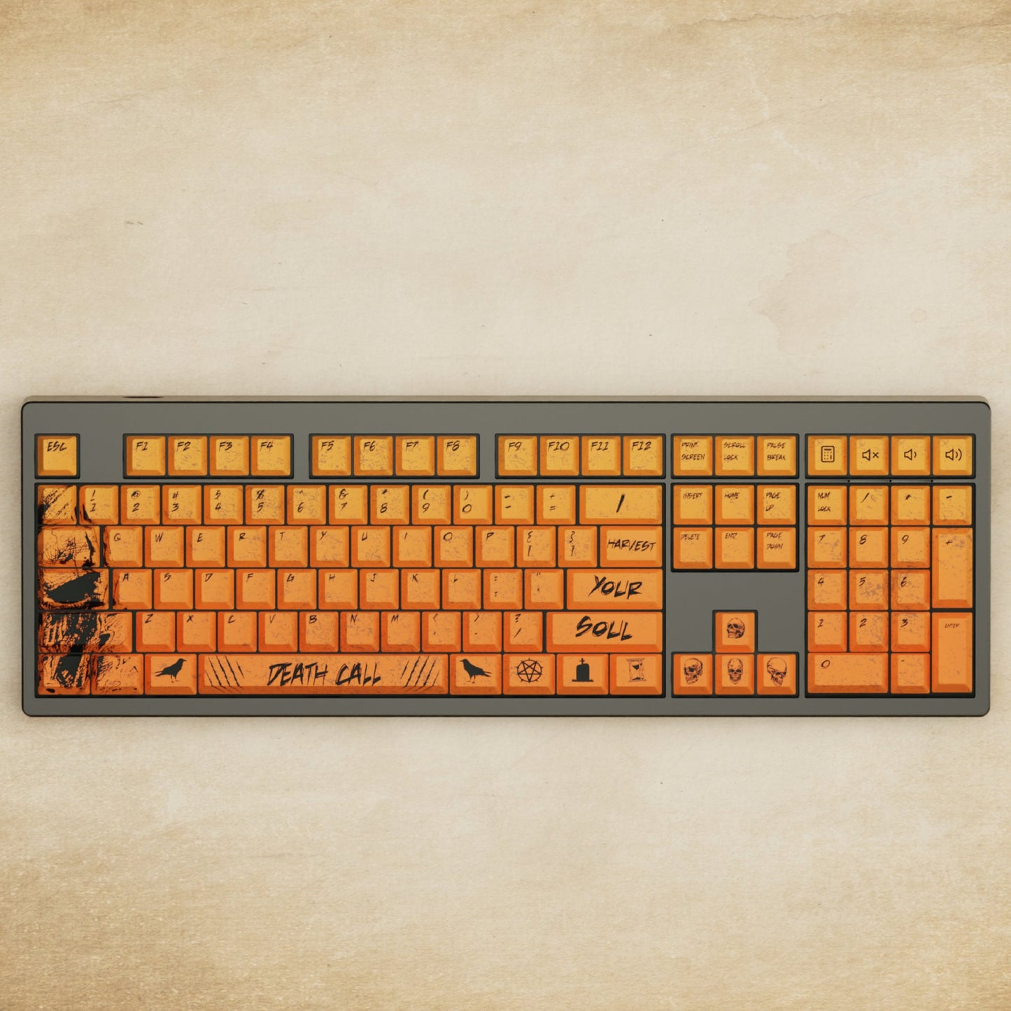 Monsgeek M5 - 100% Grim Reaper Mechanical Keyboard - Goblintechkeys
