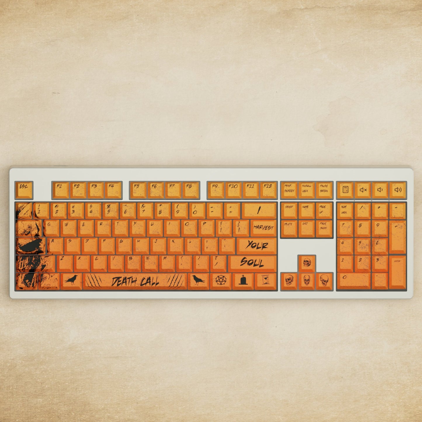Monsgeek M5 - 100% Grim Reaper Mechanical Keyboard - Goblintechkeys