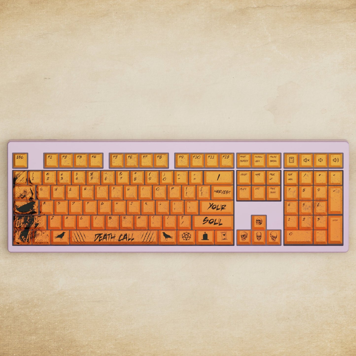 Monsgeek M5 - 100% Grim Reaper Mechanical Keyboard - Goblintechkeys