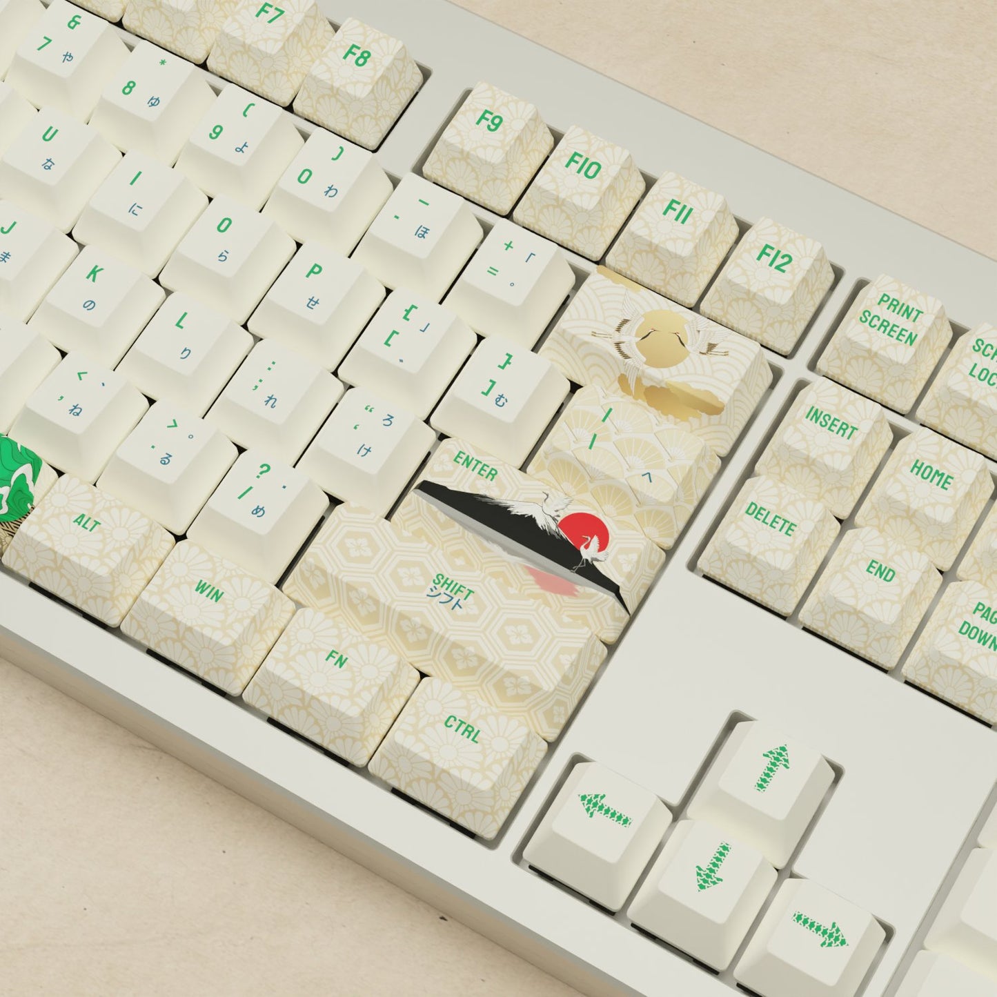 Monsgeek M5 - 100% Japanese Crane Mechanical Keyboard - Goblintechkeys