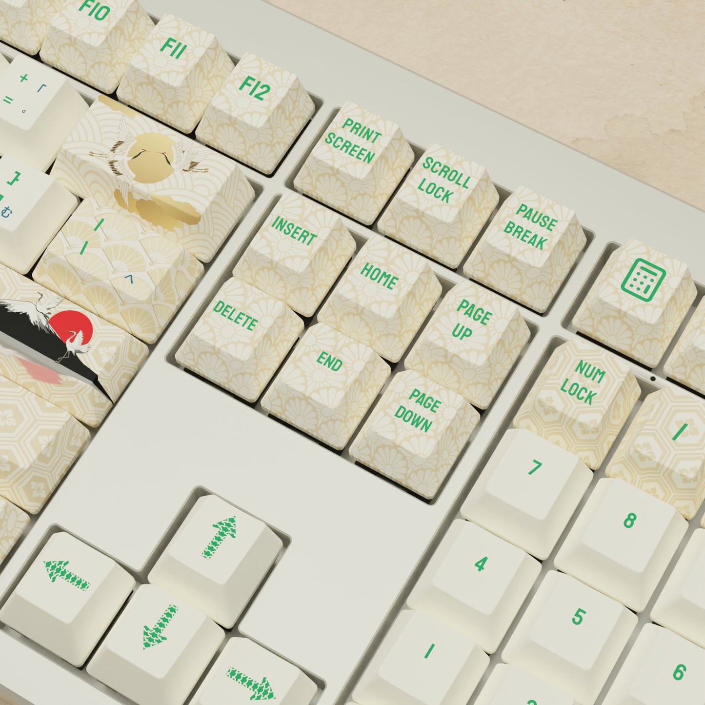 Monsgeek M5 - 100% Japanese Crane Mechanical Keyboard - Goblintechkeys