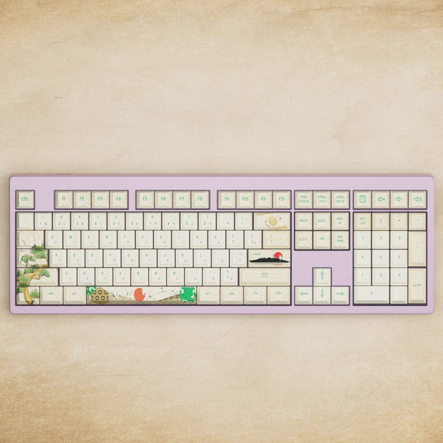 Monsgeek M5 - 100% Japanese Crane Mechanical Keyboard - Goblintechkeys