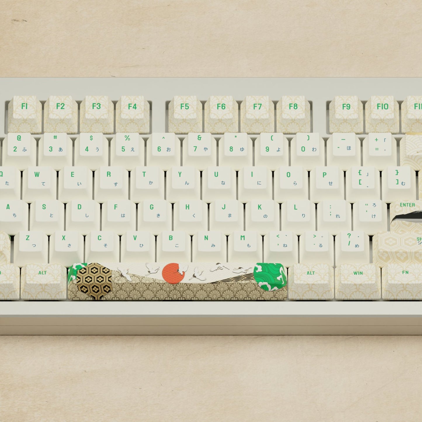 Monsgeek M5 - 100% Japanese Crane Mechanical Keyboard - Goblintechkeys