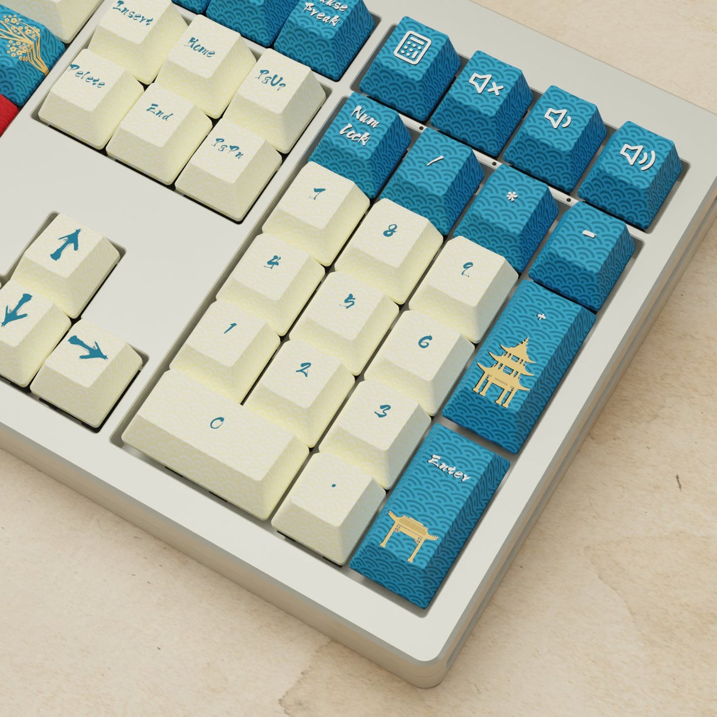 Monsgeek M5 - 100% Japanese Wave Mechanical Keyboard - Goblintechkeys
