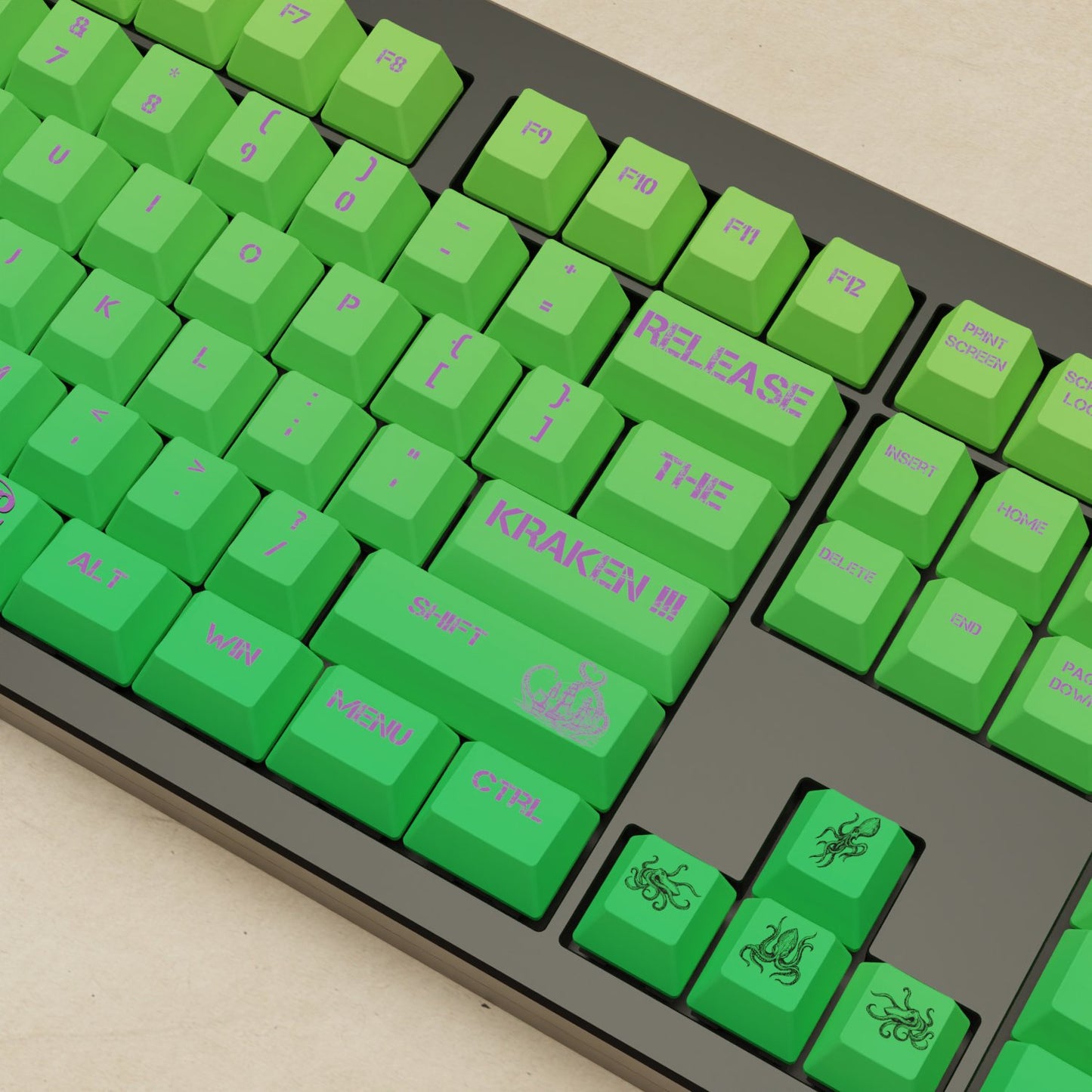 Monsgeek M5 - 100% Kraken Mechanical Keyboard - Goblintechkeys
