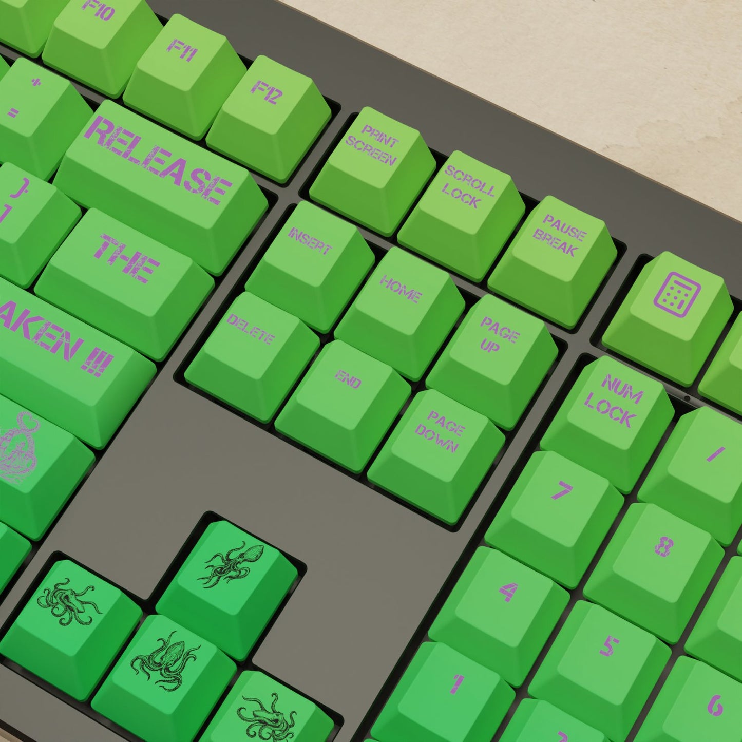 Monsgeek M5 - 100% Kraken Mechanical Keyboard - Goblintechkeys
