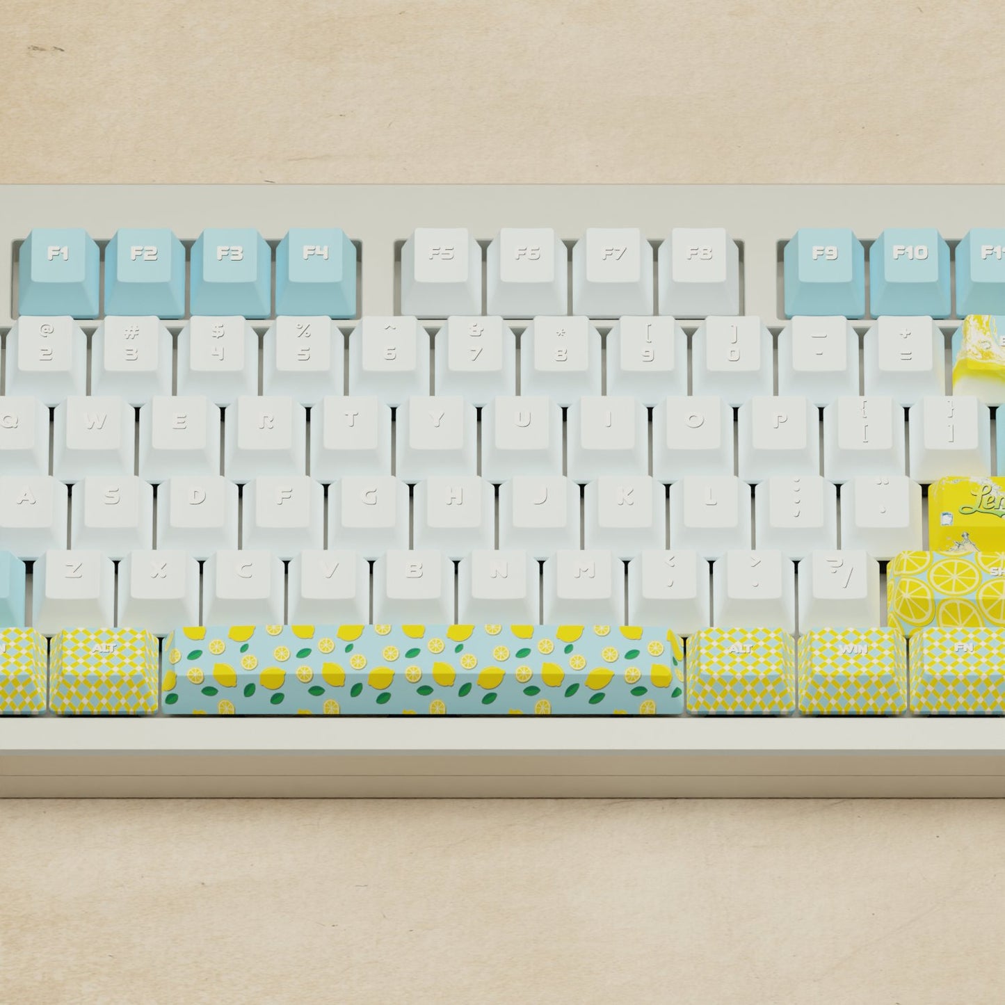 Monsgeek M5 - 100% Lemonade Mechanical Keyboard - Goblintechkeys