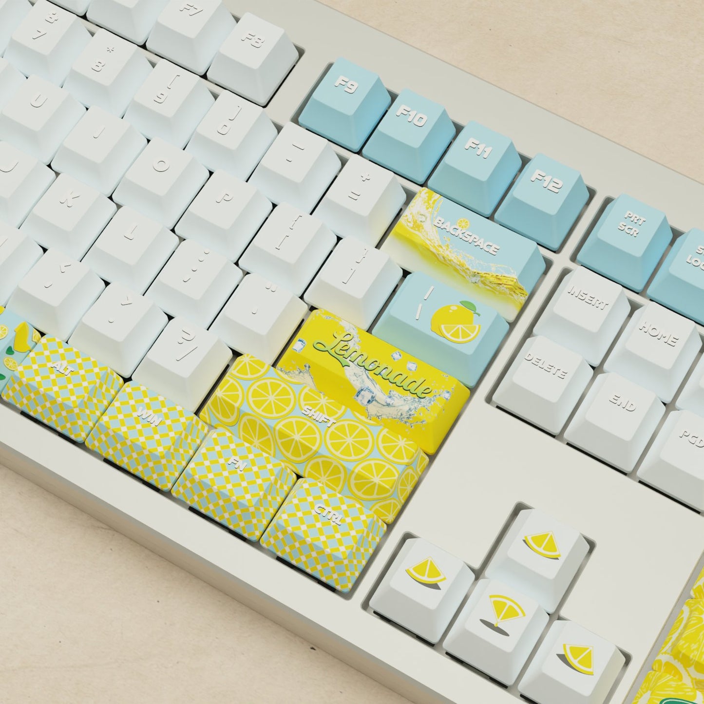 Monsgeek M5 - 100% Lemonade Mechanical Keyboard - Goblintechkeys