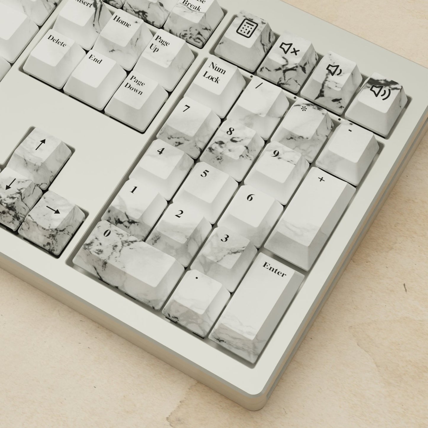 Monsgeek M5 - 100% Marble Mechanical Keyboard - Goblintechkeys