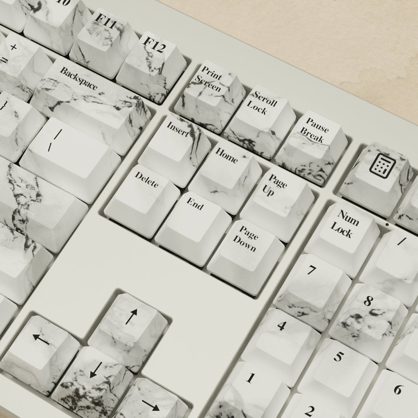 Monsgeek M5 - 100% Marble Mechanical Keyboard - Goblintechkeys
