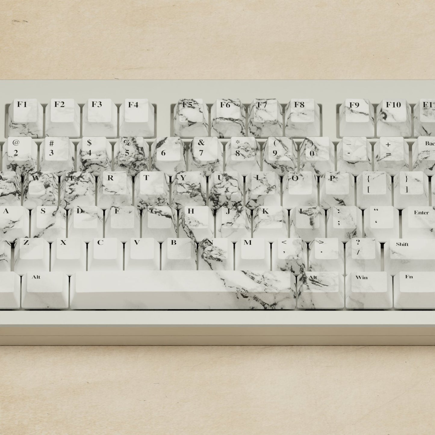 Monsgeek M5 - 100% Marble Mechanical Keyboard - Goblintechkeys