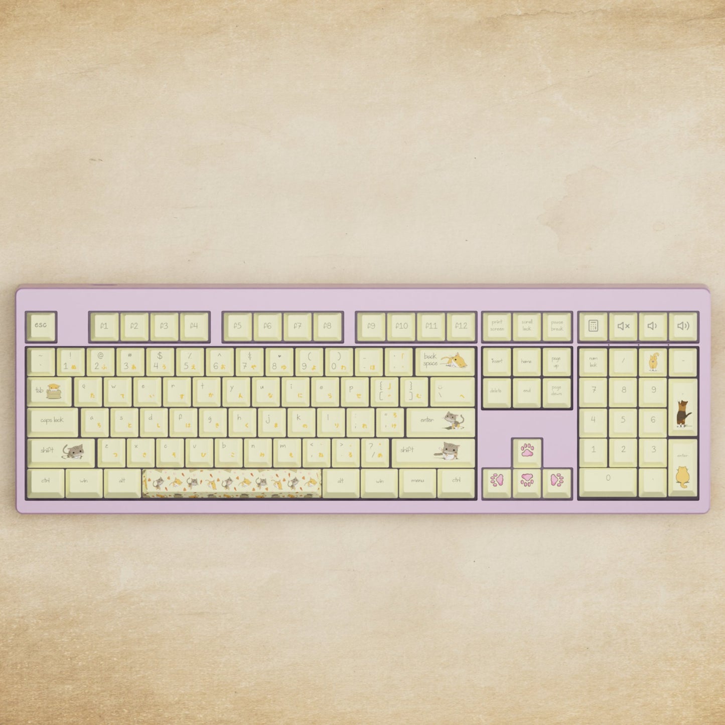 Monsgeek M5 - 100% Meowcaps Mechanical Keyboard - Goblintechkeys