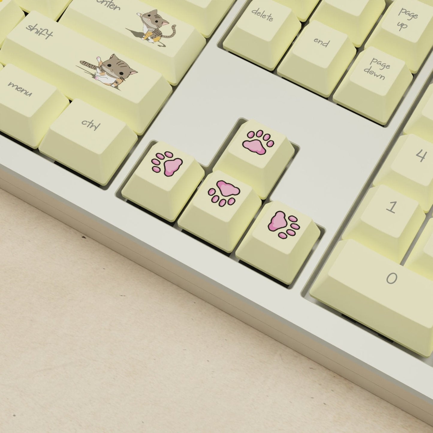 Monsgeek M5 - 100% Meowcaps Mechanical Keyboard - Goblintechkeys