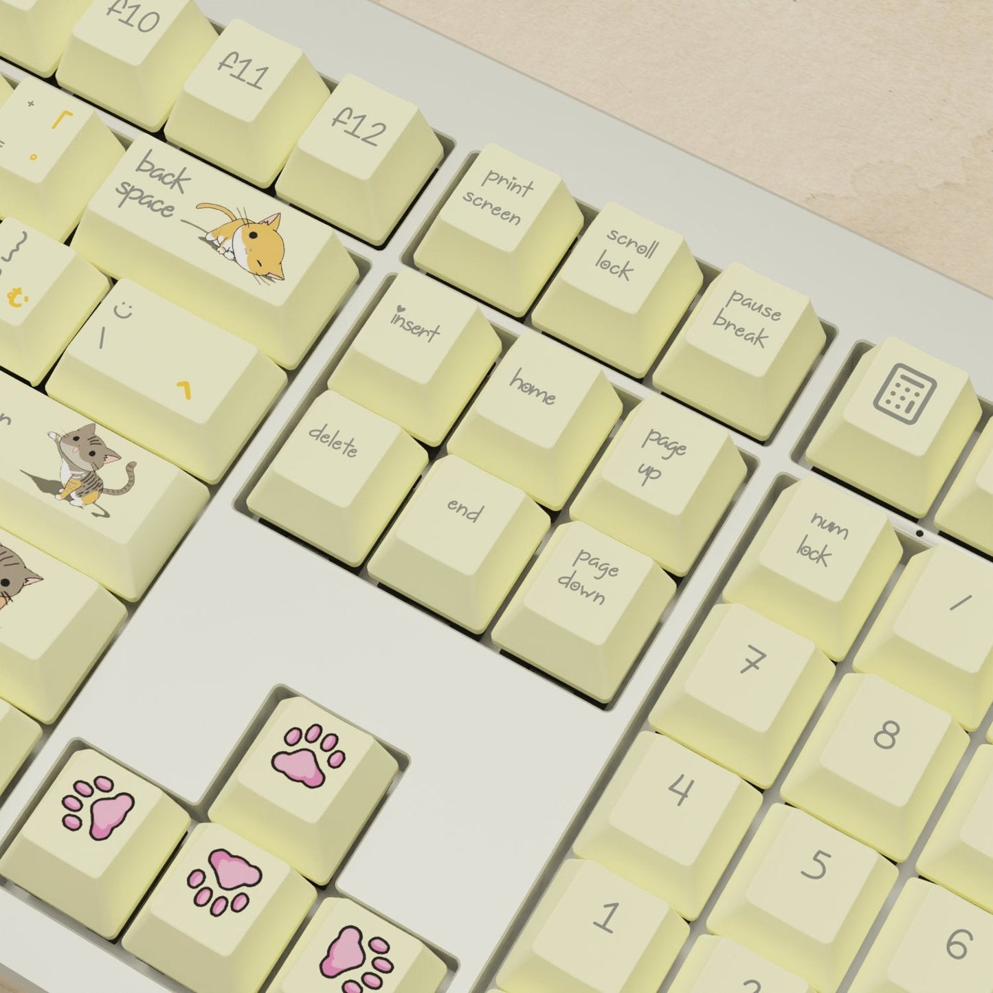 Monsgeek M5 - 100% Meowcaps Mechanical Keyboard - Goblintechkeys