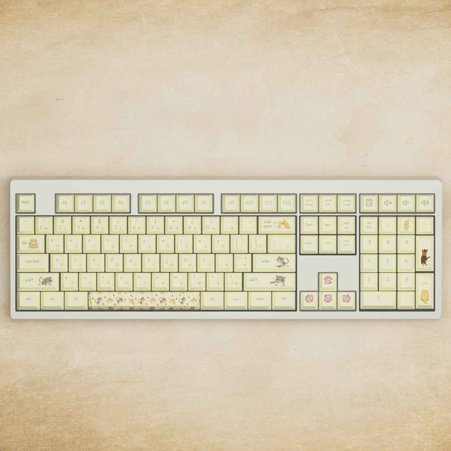Monsgeek M5 - 100% Meowcaps Mechanical Keyboard - Goblintechkeys