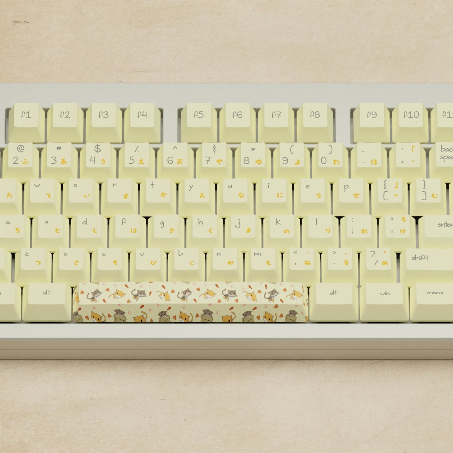 Monsgeek M5 - 100% Meowcaps Mechanical Keyboard - Goblintechkeys