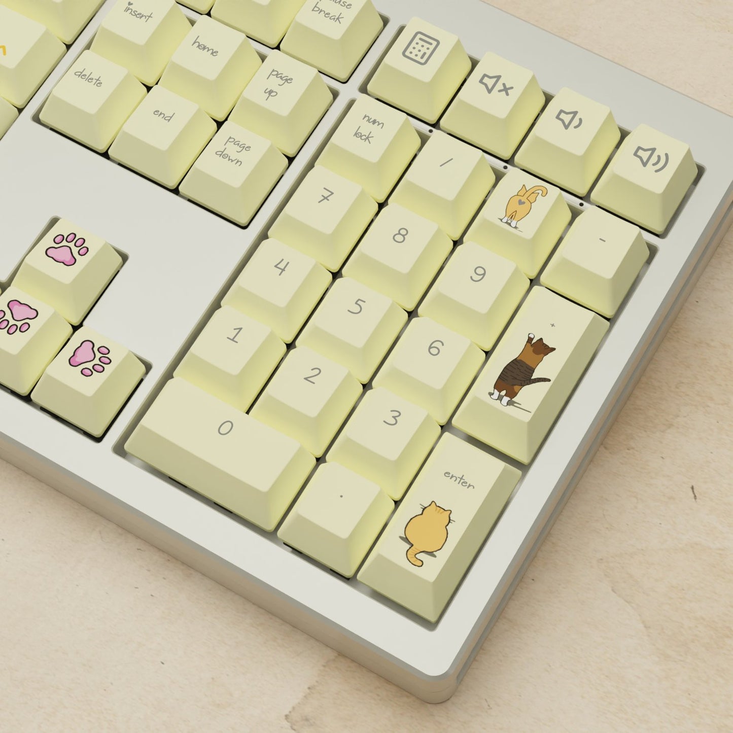 Monsgeek M5 - 100% Meowcaps Mechanical Keyboard - Goblintechkeys