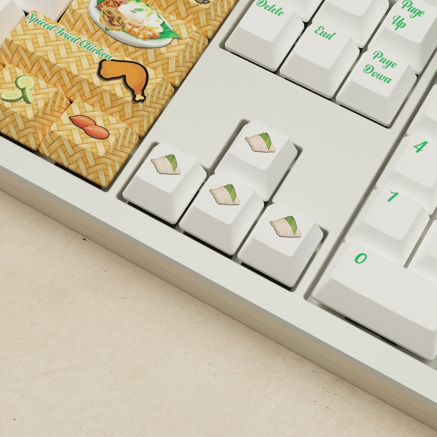 Monsgeek M5 - 100% Nasi Lemak Mechanical Keyboard - Goblintechkeys