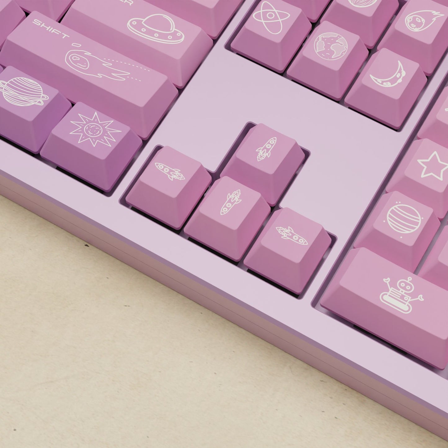 Monsgeek M5 - 100% Nebula Mechanical Keyboard - Goblintechkeys