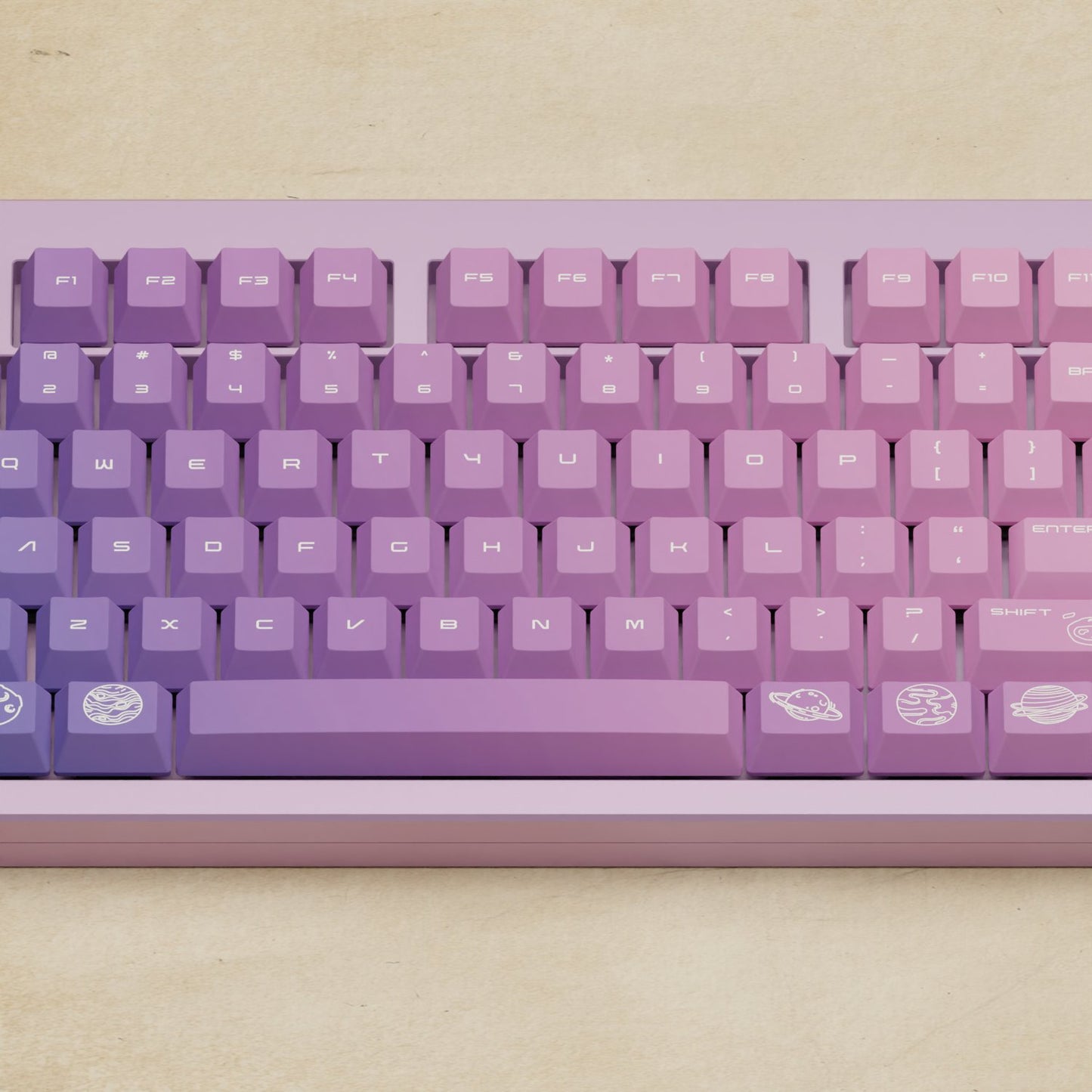 Monsgeek M5 - 100% Nebula Mechanical Keyboard - Goblintechkeys