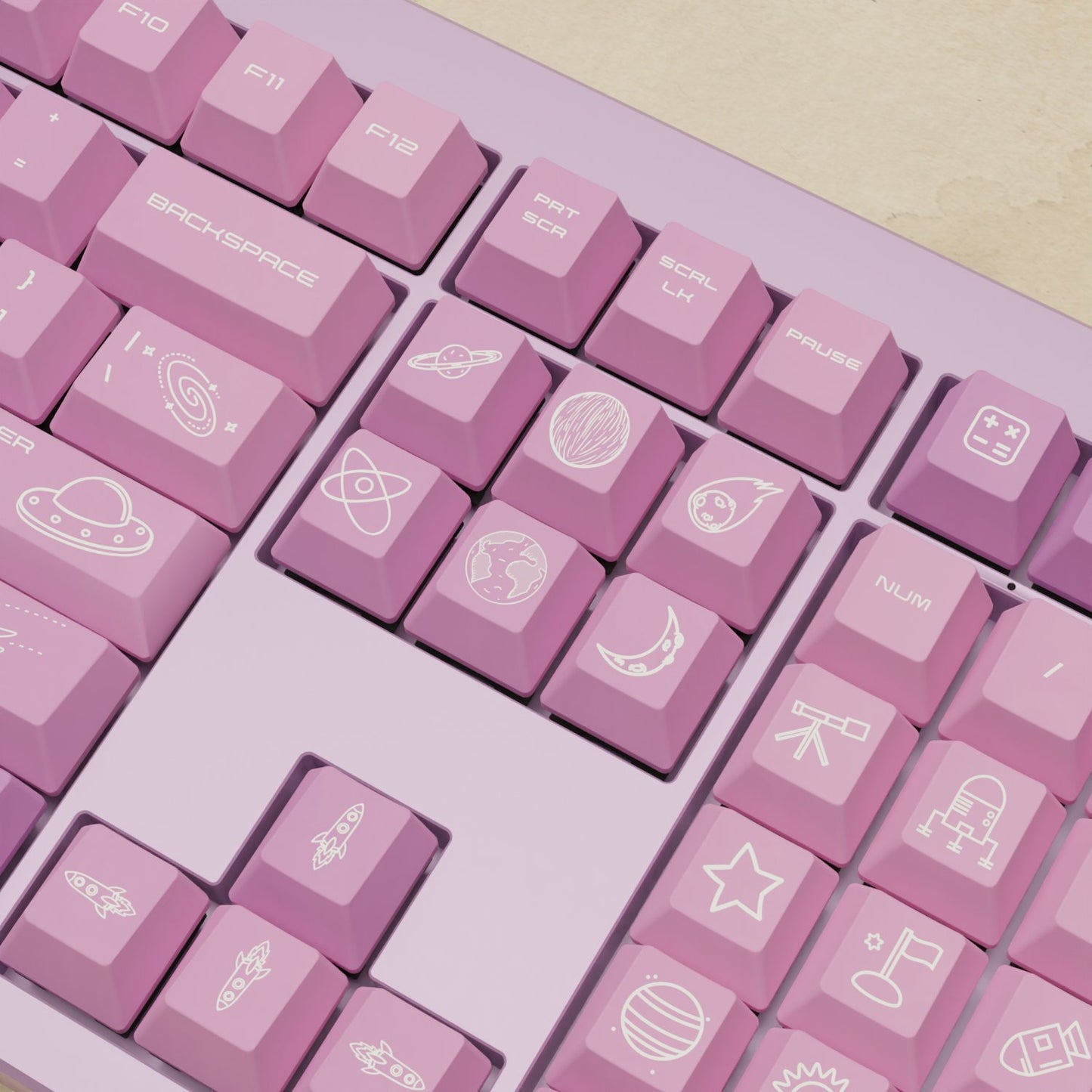 Monsgeek M5 - 100% Nebula Mechanical Keyboard - Goblintechkeys