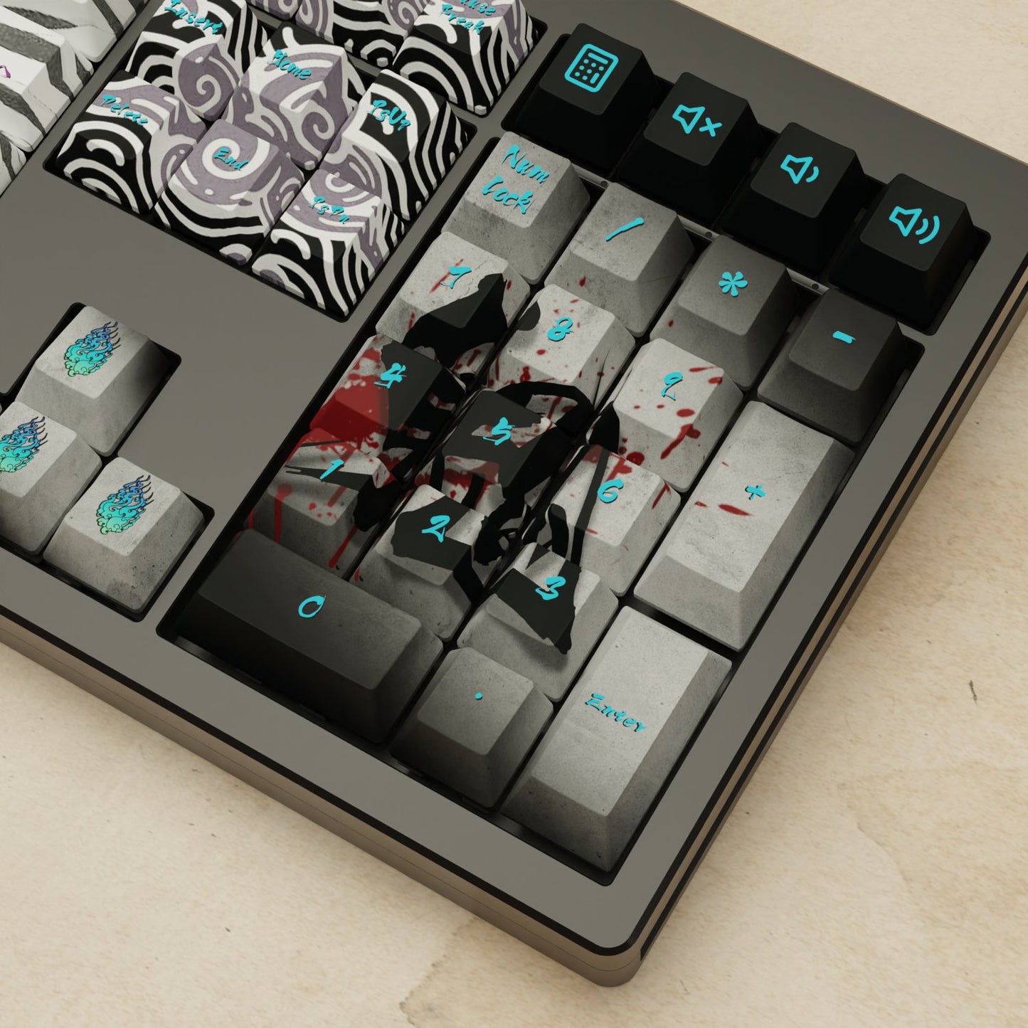 Monsgeek M5 - 100% Oni Mechanical Keyboard - Goblintechkeys