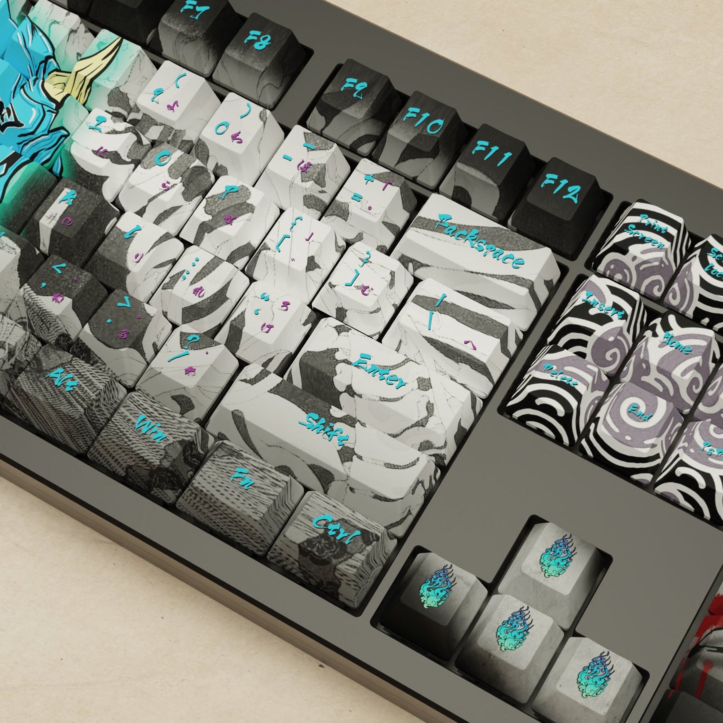 Monsgeek M5 - 100% Oni Mechanical Keyboard - Goblintechkeys