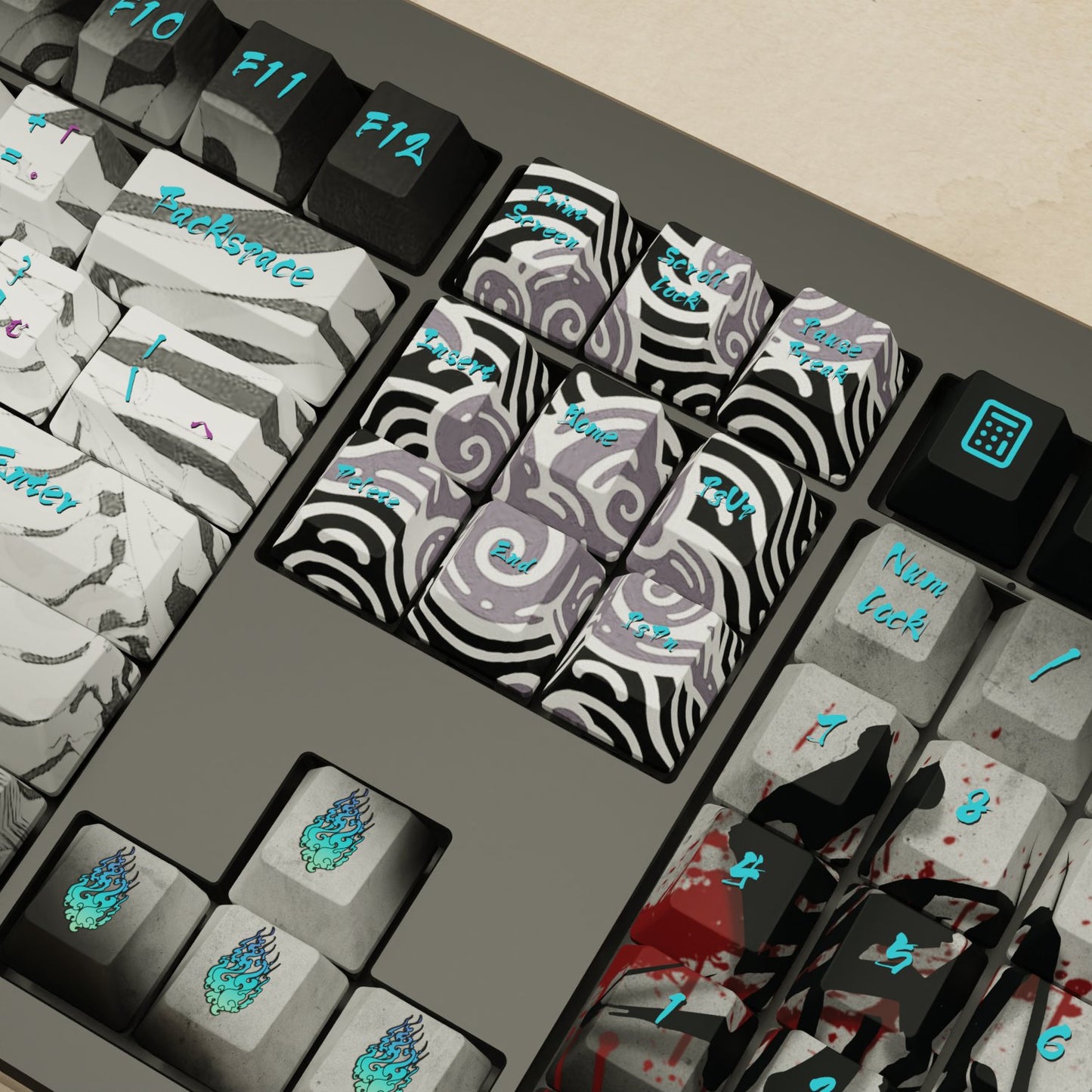 Monsgeek M5 - 100% Oni Mechanical Keyboard - Goblintechkeys