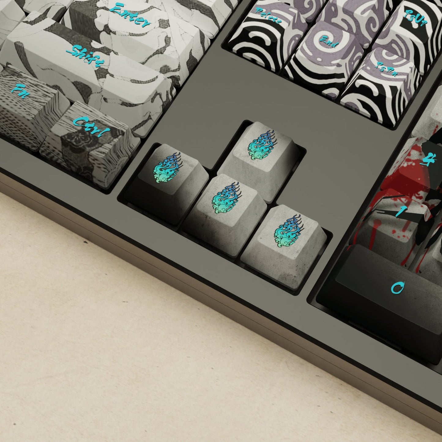 Monsgeek M5 - 100% Oni Mechanical Keyboard - Goblintechkeys