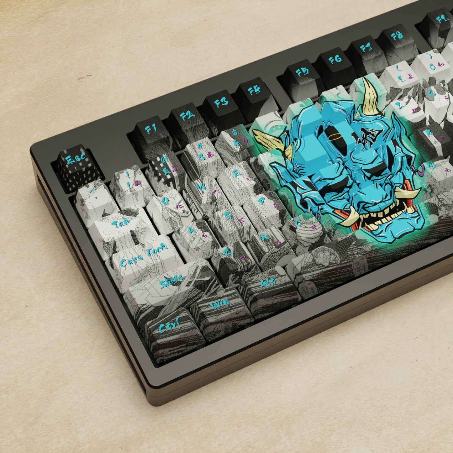 Monsgeek M5 - 100% Oni Mechanical Keyboard - Goblintechkeys