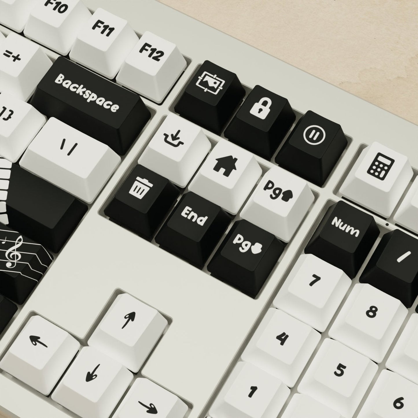Monsgeek M5 - 100% Piano Mechanical Keyboard - Goblintechkeys