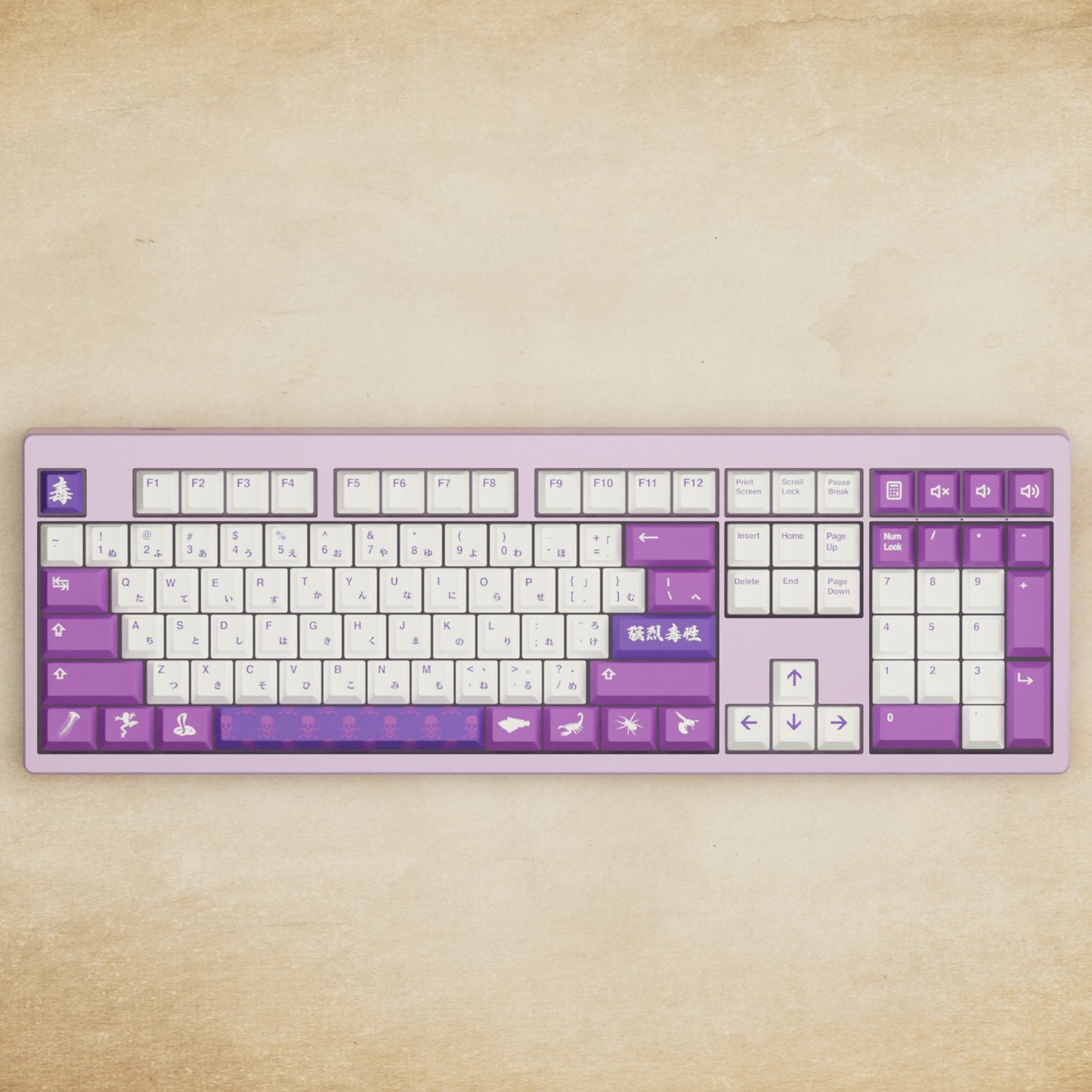 Monsgeek M5 - 100% Poison Mechanical Keyboard - Goblintechkeys