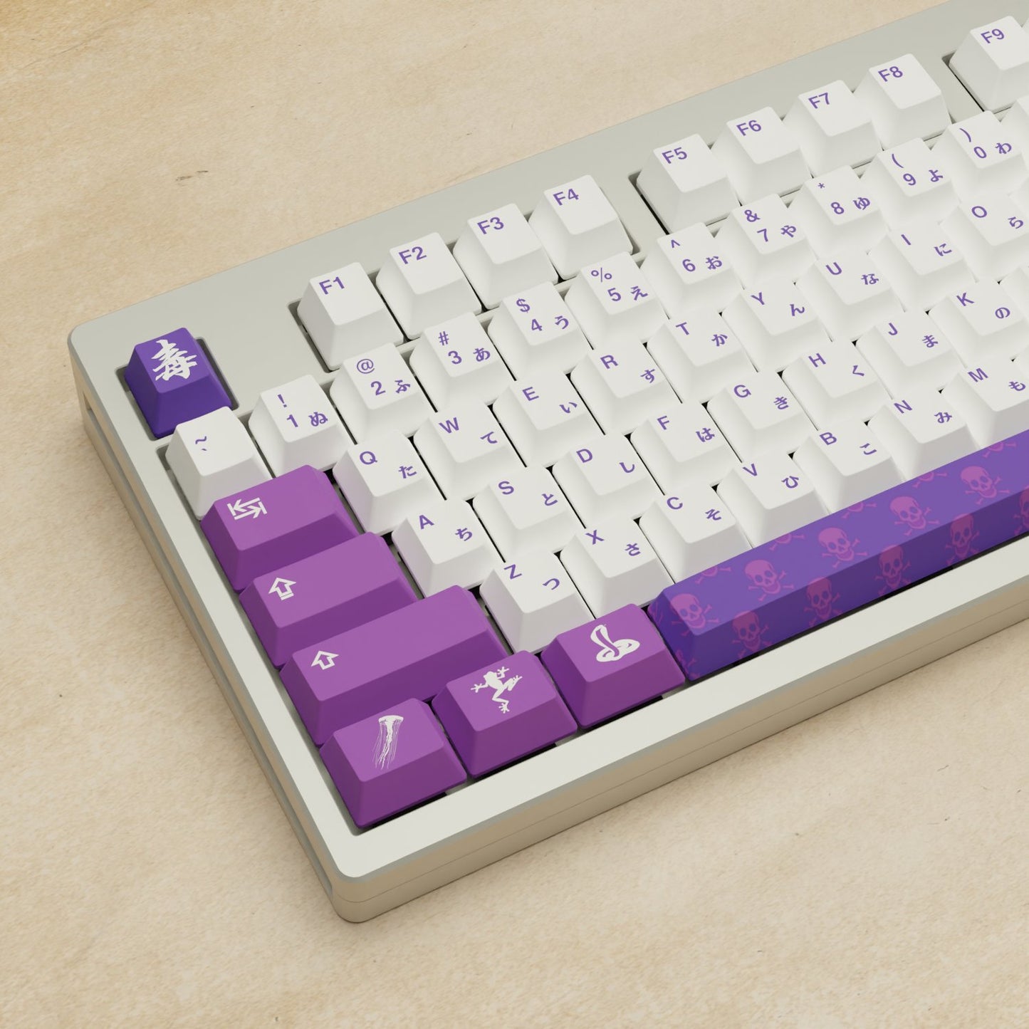 Monsgeek M5 - 100% Poison Mechanical Keyboard - Goblintechkeys