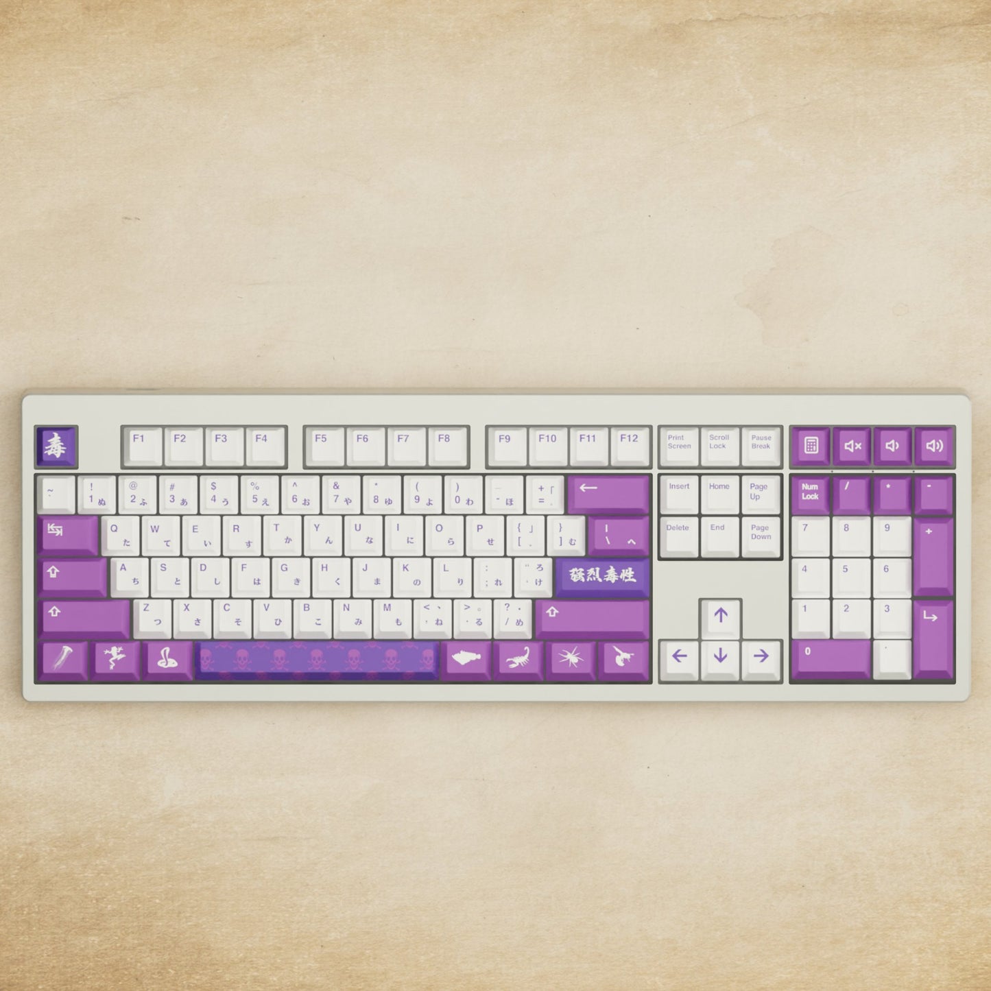 Monsgeek M5 - 100% Poison Mechanical Keyboard - Goblintechkeys