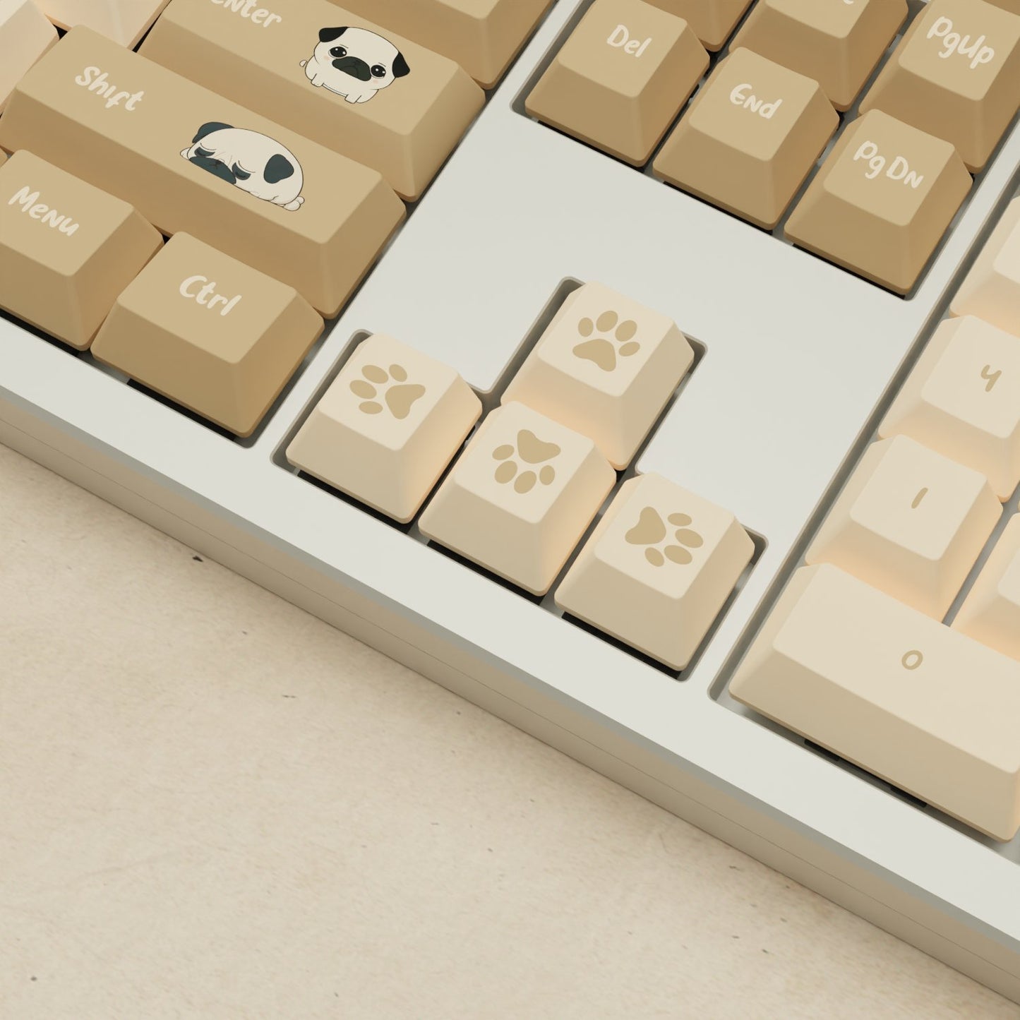 Monsgeek M5 - 100% Pug Mechanical Keyboard - Goblintechkeys