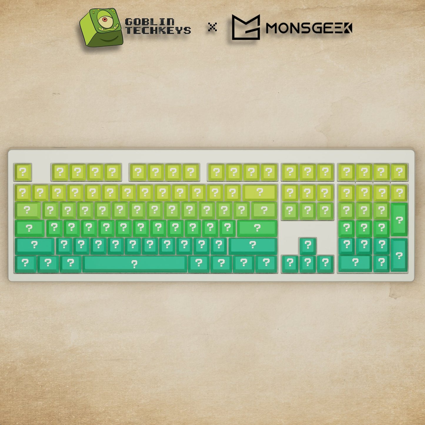 Monsgeek M5 - 100% Question Mechanical Keyboard - Goblintechkeys