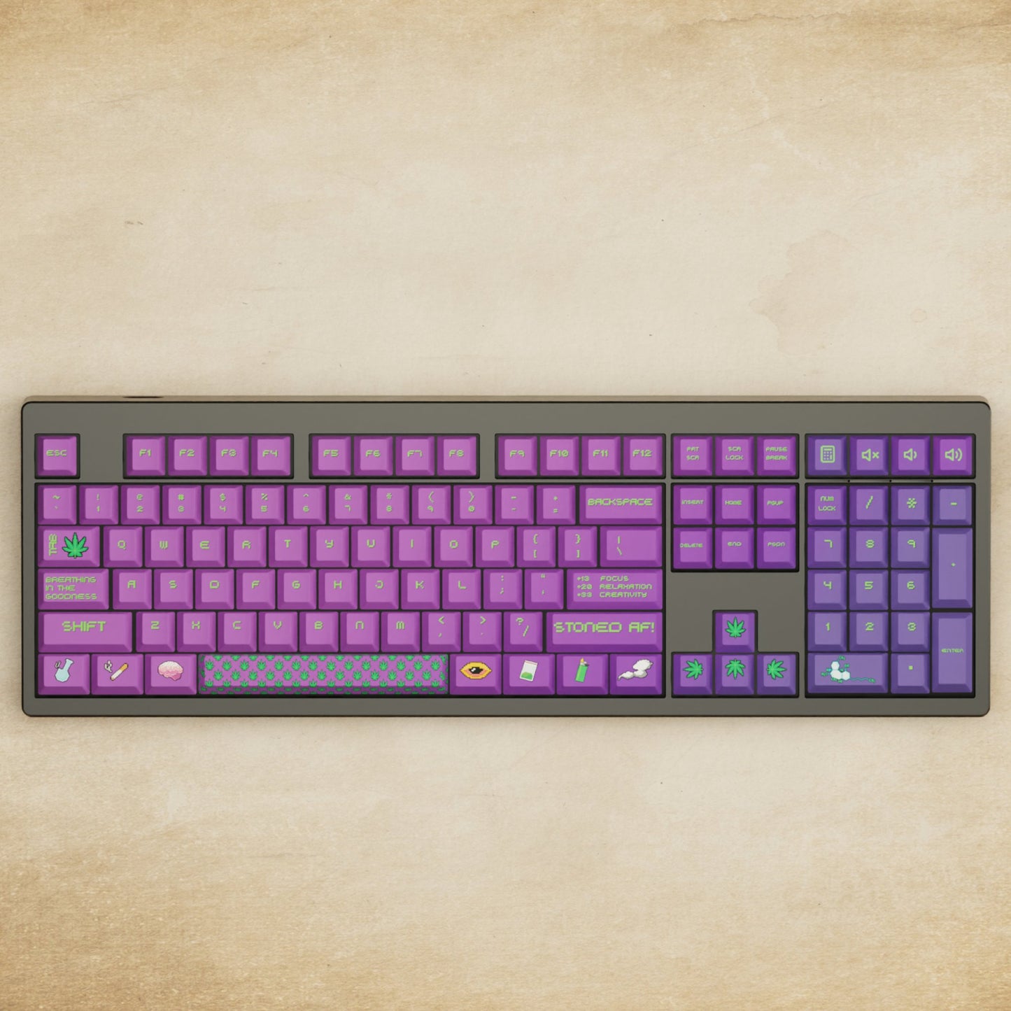 Monsgeek M5 - 100% Stoner Mechanical Keyboard - Goblintechkeys