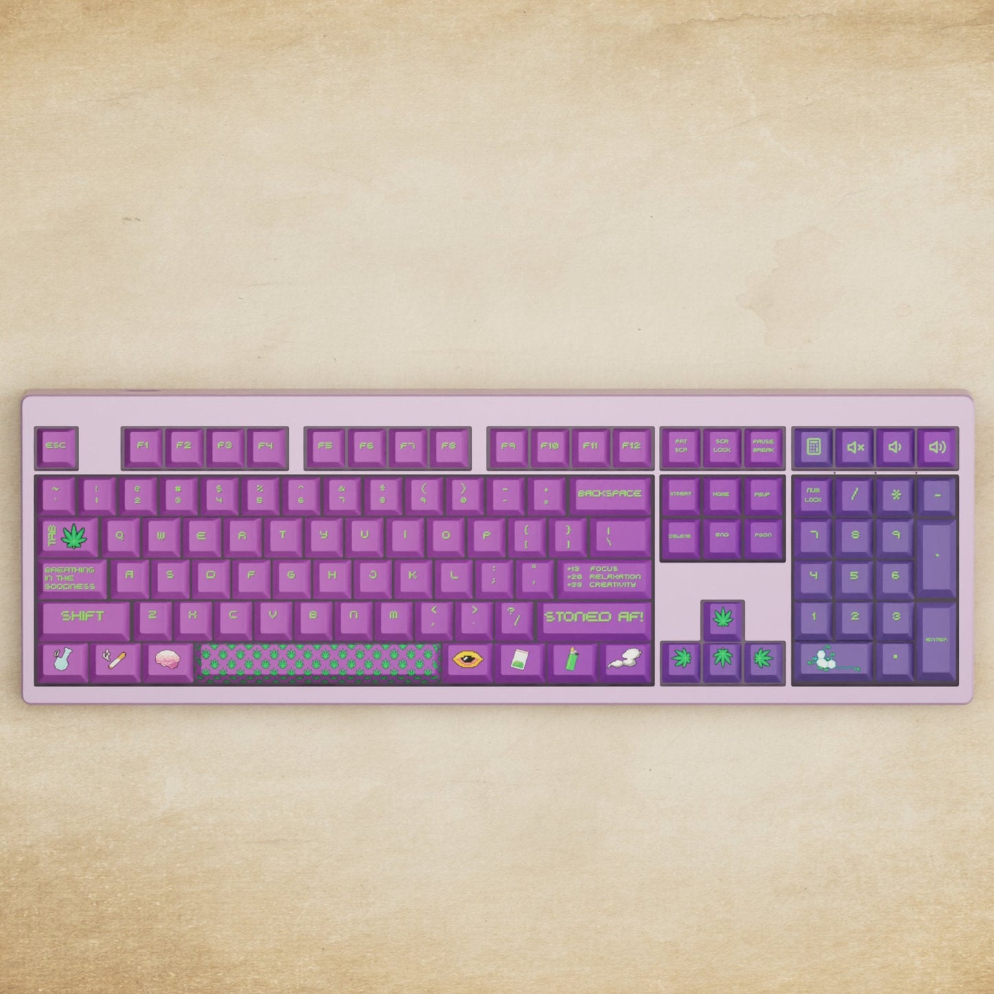 Monsgeek M5 - 100% Stoner Mechanical Keyboard - Goblintechkeys