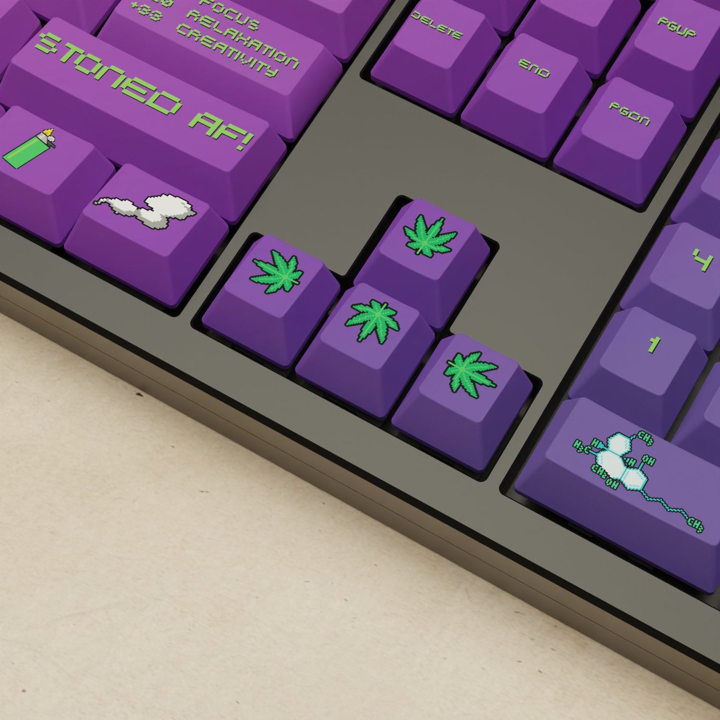 Monsgeek M5 - 100% Stoner Mechanical Keyboard - Goblintechkeys