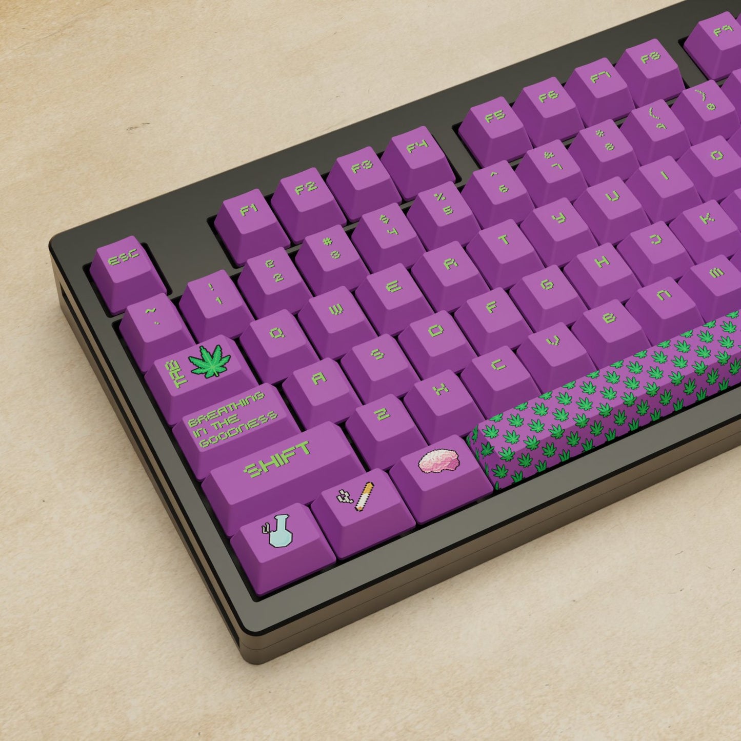 Monsgeek M5 - 100% Stoner Mechanical Keyboard - Goblintechkeys