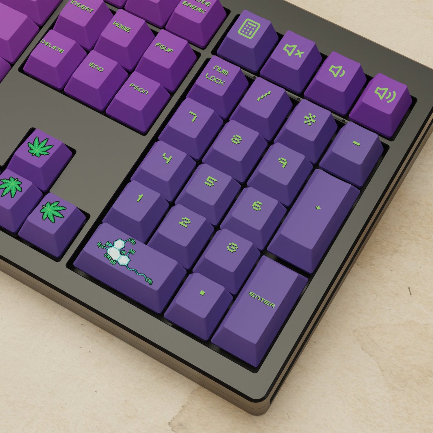 Monsgeek M5 - 100% Stoner Mechanical Keyboard - Goblintechkeys