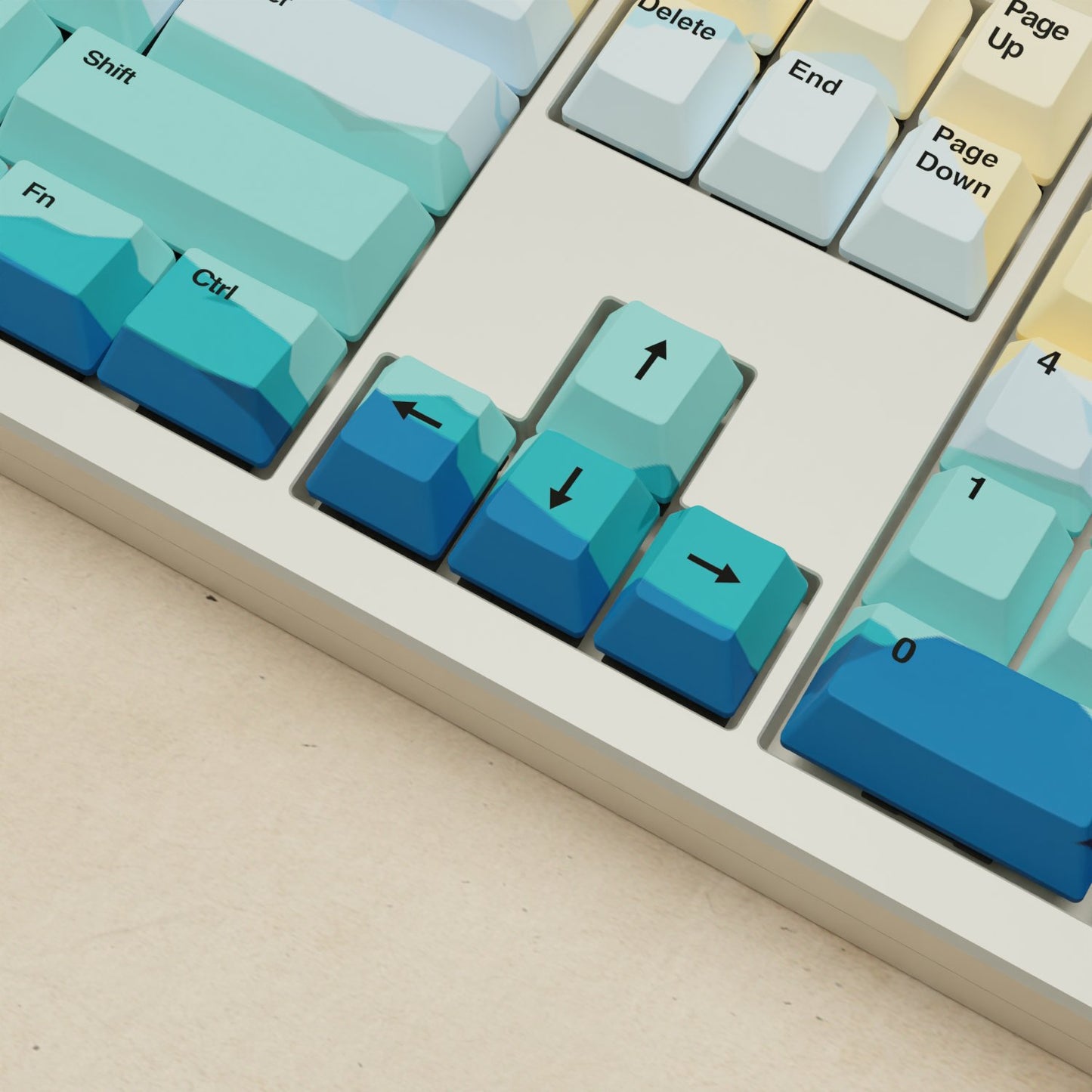 Monsgeek M5 - 100% Sunset Mechanical Keyboard - Goblintechkeys