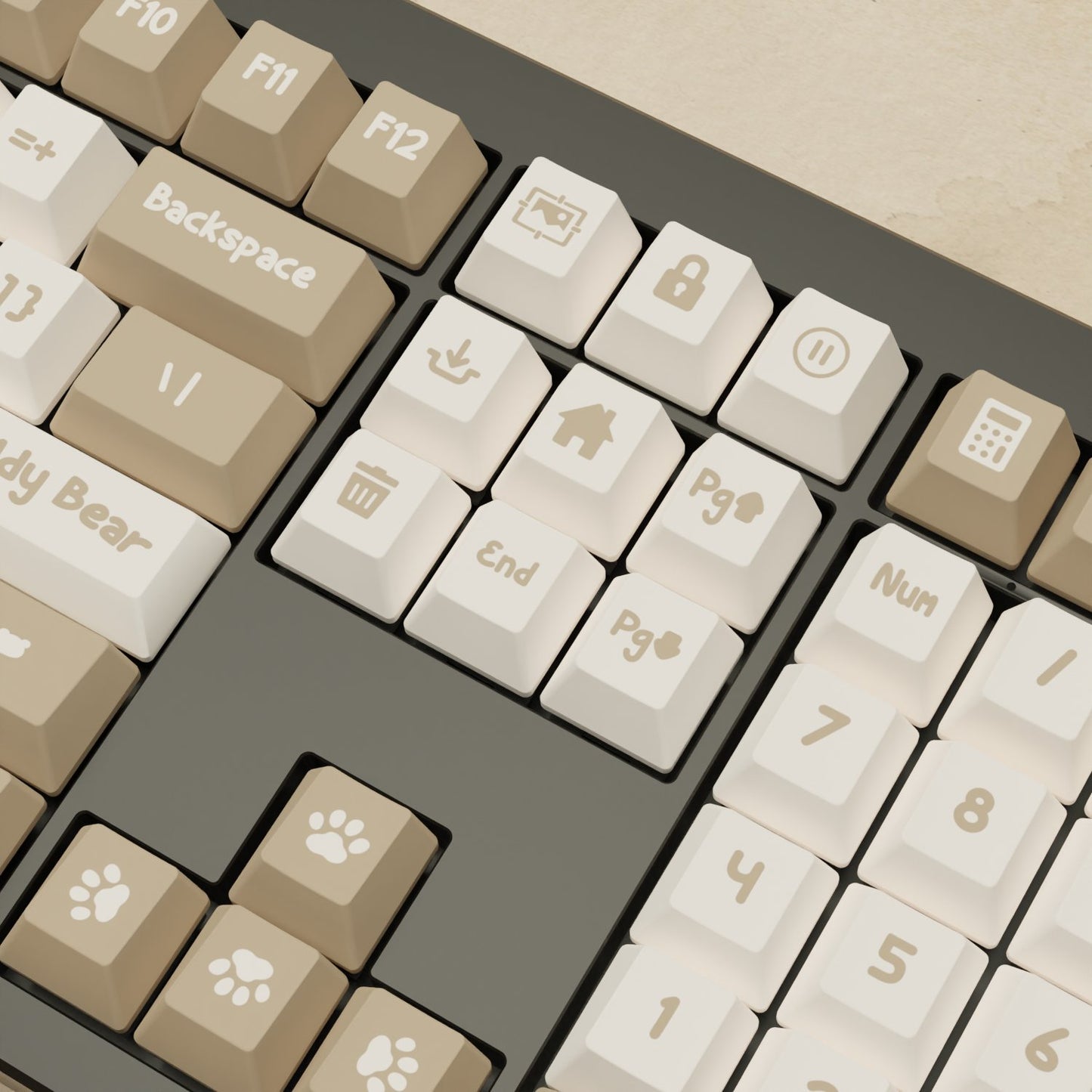 Monsgeek M5 - 100% Teddy Mechanical Keyboard - Goblintechkeys